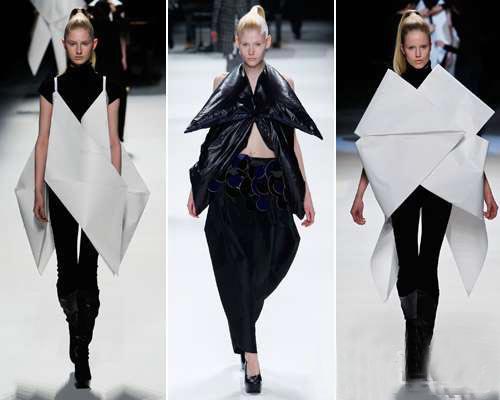 那些美呆的服装设计 灵感之折纸艺术